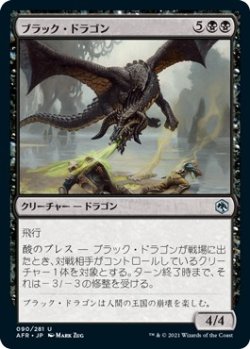 画像1: 【日本語版】ブラック・ドラゴン/Black Dragon