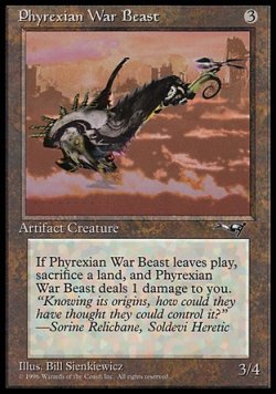 画像1: 『英語版』Phyrexian War Beast(B)