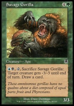 画像1: 【日本語版】凶暴なゴリラ/Savage Gorilla