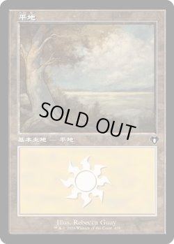 画像1: 【旧枠】【日本語版】平地/Plains