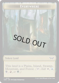 画像1: 『Foil』『トークン』『英語版』遍在地トークン/Everywhere Token
