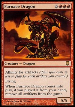 画像1: 『英語版』炉のドラゴン/Furnace Dragon
