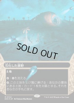 画像1: 【ギャラクシーFoil】【星景】【日本語版】石化した原野/Petrified Field