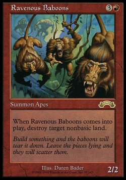 画像1: 『英語版』貪欲なるヒヒ/Ravenous Baboons