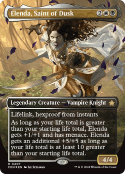画像1: 『マナFoil』『英語版』薄暮の聖人、エレンダ/Elenda, Saint of Dusk