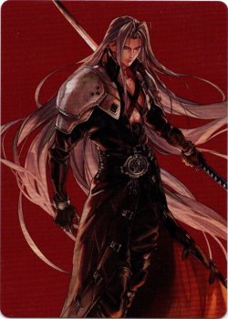 画像1: 【アートカード】【日本語版】威名のソルジャー、セフィロス No.44