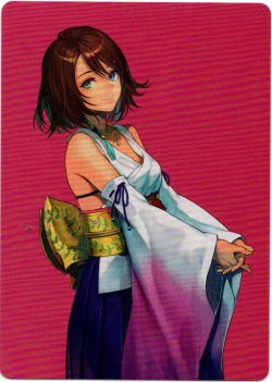 画像1: 【アートカード】【日本語版】スピラの希望、ユウナ No.48