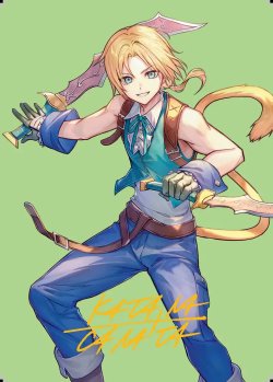 画像1: 【箔押し】【アートカード】【日本語版】陽気な義賊、ジタン No.49