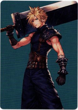 画像1: 【アートカード】【日本語版】元ソルジャー、クラウド No.50