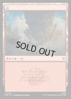 画像1: 【Foil】【日本語版】山/Mountain