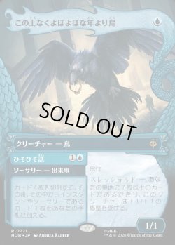 画像1: 【Foil】【日本語版】【竜の財宝フレーム】この上なくよぼよぼな年より鳥/ひそひそ話/Most Decrepit Old Bird/Speak Secrets