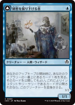 画像1: 【日本語版】秘密を掘り下げる者/昆虫の逸脱者/Delver of Secrets/Insectile Aberration