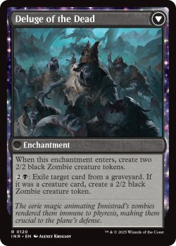 画像2: 『Foil』『英語版』イニストラードへの侵攻/死者の氾濫/Invasion of Innistrad/Deluge of the Dead