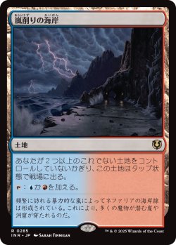 画像1: 【Foil】【日本語版】嵐削りの海岸/Stormcarved Coast