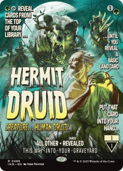 画像1: 『Foil』『映画ポスター』『英語版』隠遁ドルイド/Hermit Druid
