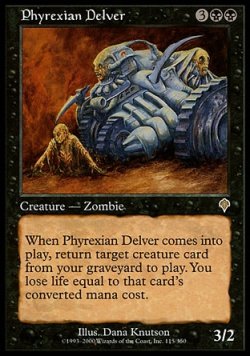 画像1: 『英語版』ファイレクシアの発掘者/Phyrexian Delver