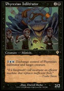 画像1: 【日本語版】ファイレクシアの浸透者/Phyrexian Infiltrator