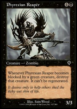 画像1: 【日本語版】ファイレクシアの死神/Phyrexian Reaper