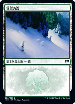 画像1: 【日本語版】冠雪の森/Snow-Covered Forest