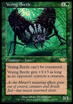 画像1: 【日本語版】いらつき甲虫/Vexing Beetle