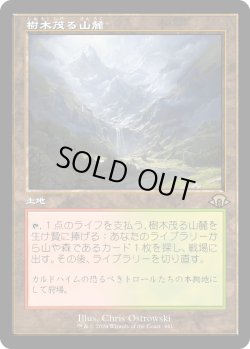 画像1: 【Foil】【旧枠】【日本語版】樹木茂る山麓/Wooded Foothills