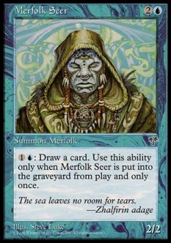 画像1: 『英語版』マーフォークの予見者/Merfolk Seer