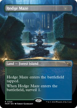 画像1: 『ボーダーレス』『英語版』迷路庭園/Hedge Maze