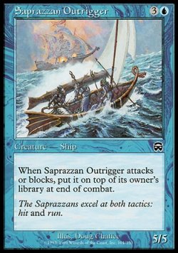 画像1: 『英語版』サプラーツォのアウトリガー艇/Saprazzan Outrigger