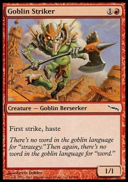画像1: 【日本語版】ゴブリンの打撃者/Goblin Striker