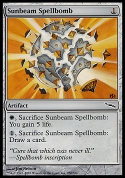 画像1: 『英語版』陽光の呪文爆弾/Sunbeam Spellbomb