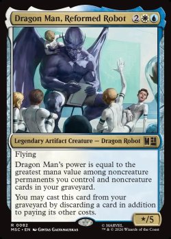 画像1: 『サージFoil』『英語版』改良ロボット、ドラゴンマン/Dragon Man, Reformed Robot