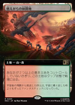 画像1: 【日本語版】【拡張枠】燃えがらの林間地/Cinder Glade