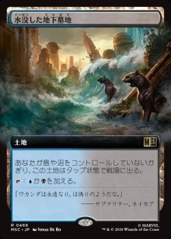 画像1: 【日本語版】【拡張枠】水没した地下墓地/Drowned Catacomb