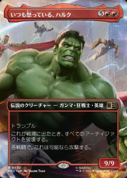 画像1: 【日本語版】【ボーダーレス】いつも怒っている、ハルク/Hulk, Always Angry