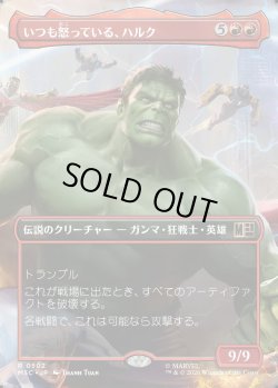 画像1: 【日本語版】【ボーダーレス】いつも怒っている、ハルク/Hulk, Always Angry