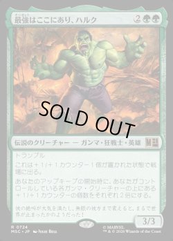画像1: 【日本語版】最強はここにあり、ハルク/Hulk, Strongest There Is