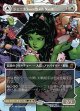 【日本語版】【ボーダーレス・シーンカード】ジェニファー・ウォルターズ/センセーショナル・シーハルク/Jennifer Walters/The Sensational She-Hulk