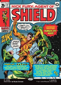 画像1: 『Foil』『英語版』『クラシック・コミック』S.H.I.E.L.D.のエージェント、ニック・フューリー/Nick Fury, Agent of S.H.I.E.L.D.