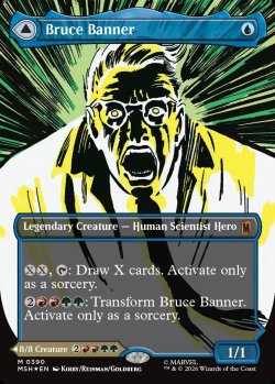 画像1: 『Foil』『英語版』『クラシック・コミック』ブルース・バナー/インクレディブル・ハルク/Bruce Banner/The Incredible Hulk
