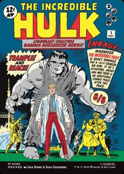 画像2: 『Foil』『英語版』『クラシック・コミック』ブルース・バナー/インクレディブル・ハルク/Bruce Banner/The Incredible Hulk