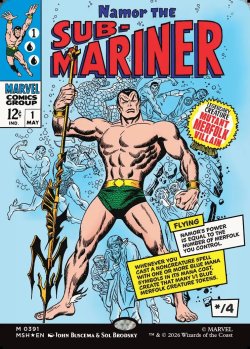 画像1: 『Foil』『英語版』『クラシック・コミック』サブマリナー、ネイモア/Namor the Sub-Mariner