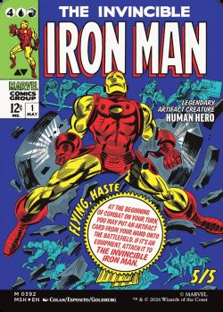 画像2: 『Foil』『英語版』『クラシック・コミック』トニー・スターク/インビンシブル・アイアンマン/Tony Stark/ The Invincible Iron Man