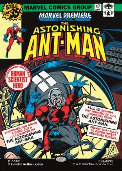 画像1: 『Foil』『英語版』『クラシック・コミック』アストニッシング・アントマン/The Astonishing Ant-Man