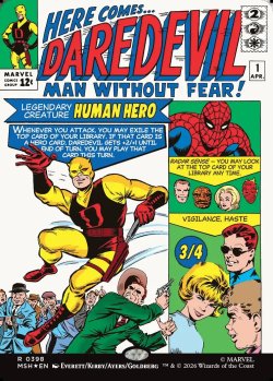 画像1: 『Foil』『英語版』『クラシック・コミック』恐れ知らずの男、デアデビル/Daredevil, Man Without Fear