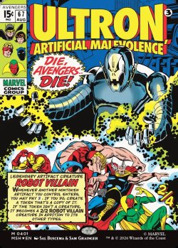 画像1: 『Foil』『英語版』『クラシック・コミック』人の作りし悪、ウルトロン/Ultron, Artificial Malevolence