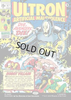 画像1: 『Foil』『英語版』『クラシック・コミック』人の作りし悪、ウルトロン/Ultron, Artificial Malevolence