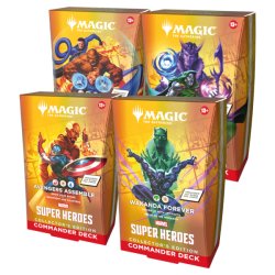 画像1: 『未開封英語版』マーベル スーパー・ヒーローズ 統率者デッキCOLLECTOR'S EDITION4種セット『MTG』