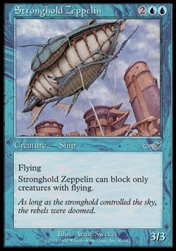 画像1: 『英語版』要塞の飛行船/Stronghold Zeppelin