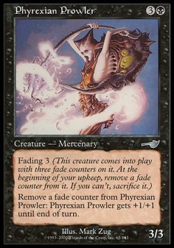 画像1: 『英語版』ファイレクシアのうろつくもの/Phyrexian Prowler