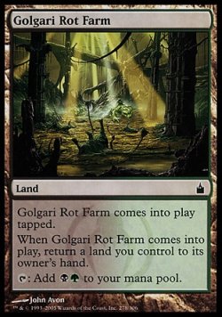 画像1: 『英語版』ゴルガリの腐敗農場/Golgari Rot Farm